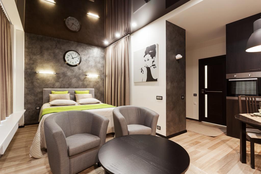 Raugyklos Apartamentai VNO Rum bild